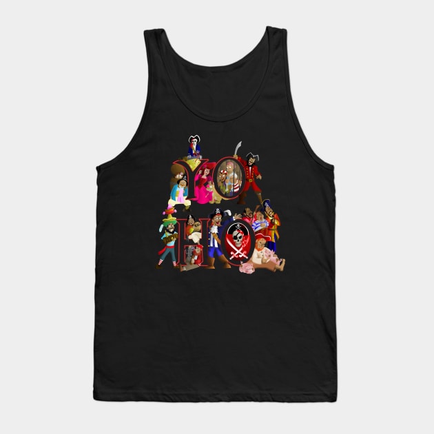 Pirates of the Caribbean Yo Ho Tank Top by Gartdog